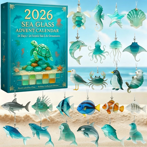 🎁🐟2026 Sea Glass Marine Life Advent Calendar