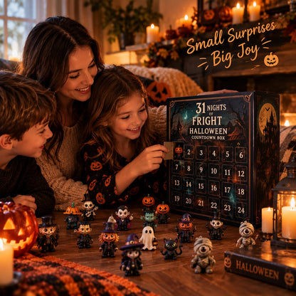 🔥Limited time 61% OFF 🎃-2026 Halloween Countdown Advent Calendar Gift Box