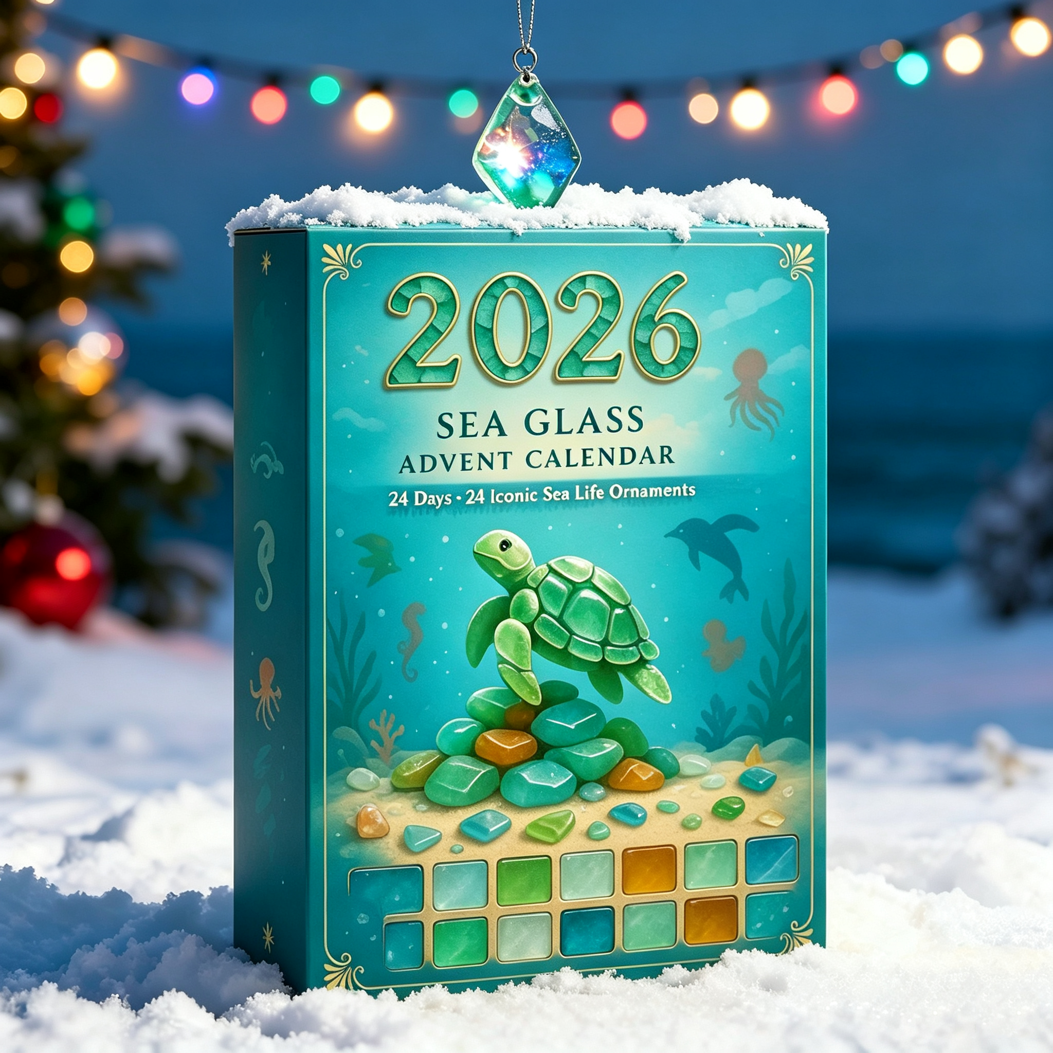 🎁🐟2026 Sea Glass Marine Life Advent Calendar
