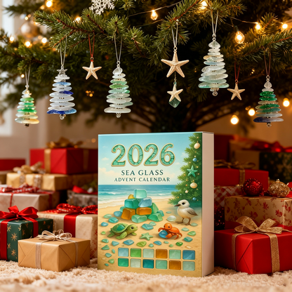 🌊🎄Sea Glass Christmas Tree Advent Calendar