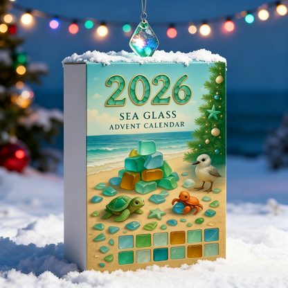 🌊🎄Sea Glass Christmas Tree Advent Calendar