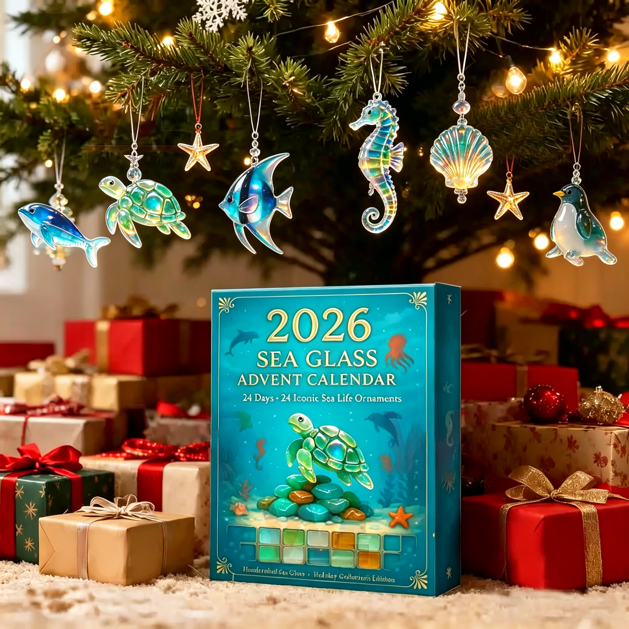 🎁🐟2026 Sea Glass Marine Life Advent Calendar