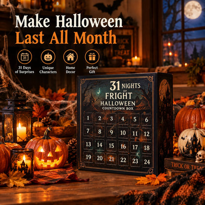 🔥Limited time 61% OFF 🎃-2026 Halloween Countdown Advent Calendar Gift Box